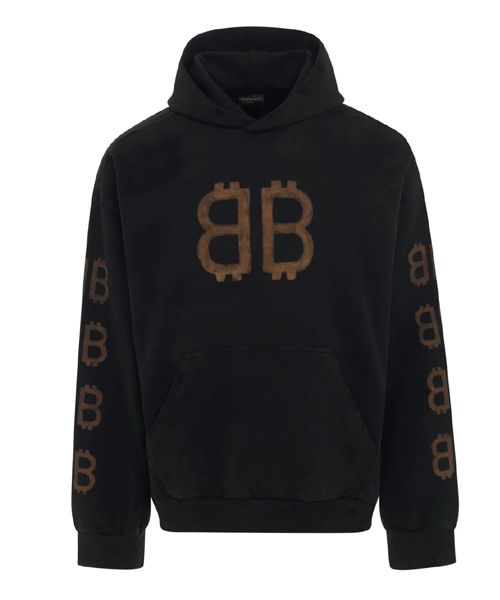 T-31243<br><b>BALENCIAGA</b><br>크립토 미디엄 핏 후디</b><br>[매장가-190만원대]