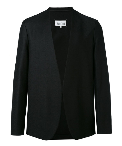 JK-24710<br><b>MAISON MARGIELA</b><br>미니멀 칼라리스 블레이저</b><br>[매장가-180만원대]