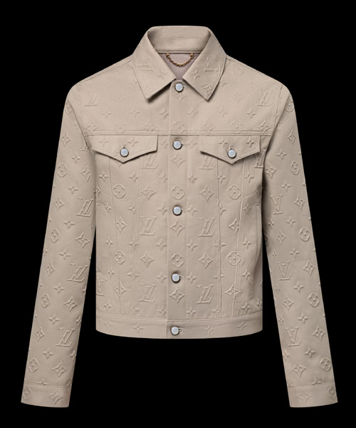 JK-24643<br><b>LOUIS VUITTON</b><br>모노그램 엠보스드 데님 재킷</b><br>[매장가-470만원대]