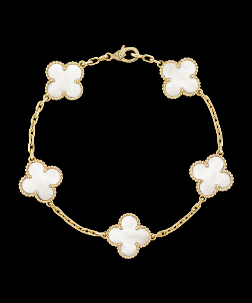 A-43271<br><b>VAN CLEEF & ARPELS</b><br>빈티지 알함브라 브레이슬릿</b><br>[매장가-700만원대]
