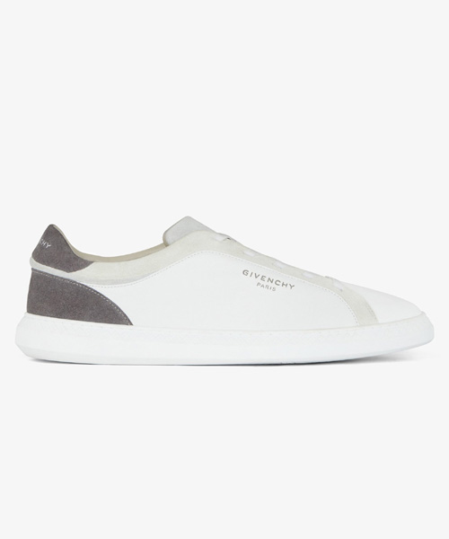 A-43360<br><b>GIVENCHY</b><br>G 세트 가죽 & 스웨이드 스니커즈</b><br>[매장가-100만원대]