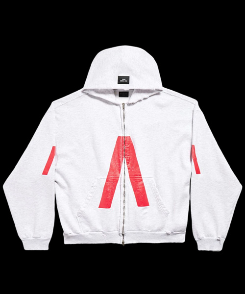 JK-24665<br><b>BALENCIAGA</b><br>뮤직 아카이브 시리즈 커넥티드 후드 집업</b><br>[매장가-160만원대]