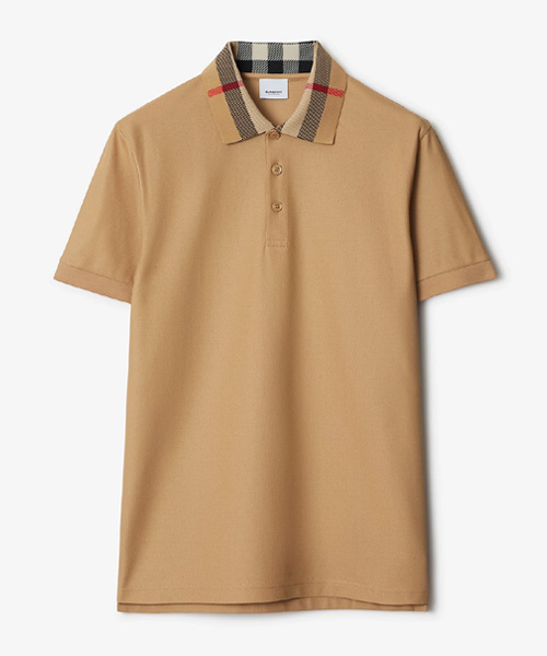 T-31217<br><b>BURBERRY</b><br>체크 코튼 폴로셔츠</b><br>[매장가-80만원대]