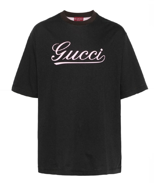 T-31172<br><b>GUCCI</b><br>로고 프린트 코튼 티셔츠</b><br>[매장가-130만원대]