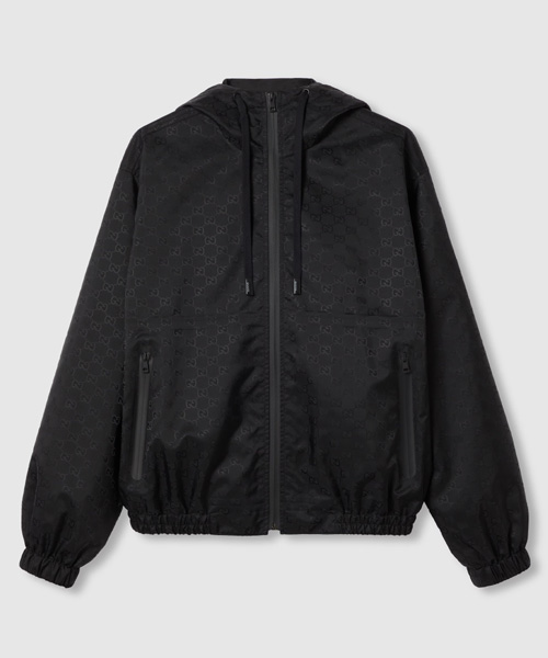 JK-24686<br><b>GUCCI</b><br>GG 나일론 자카드 경량 재킷</b><br>[매장가-370만원대]