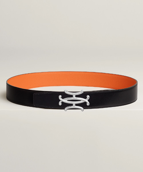 A-43343<br><b>HERMES</b><br>NEO LIFT 벨트 버클 & 리버서블 가죽 스트랩</b><br>[매장가-150만원대]