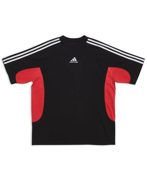 T-31152<br><b>BALENCIAGA x ADIDAS</b><br>로고 자수 코튼 티셔츠</b><br>[매장가-90만원대]