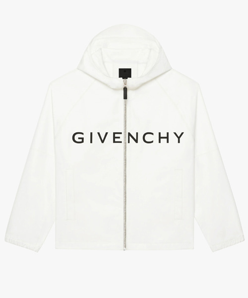 JK-24691<br><b>GIVENCHY</b><br>로고 프린트 나일론 윈드브레이커 자켓</b><br>[매장가-200만원대]