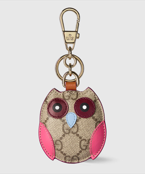 A-43259<br><b>GUCCI</b><br>아울 쉐입 핸드백 참</b><br>[매장가-60만원대]