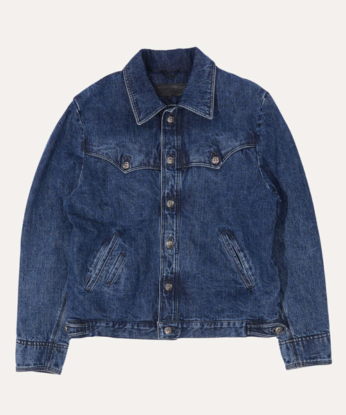 JK-24717<br><b>CHROME HEARTS</b><br>플로랄 크로스 패치 데님 자켓</b><br>[매장가-800만원대]