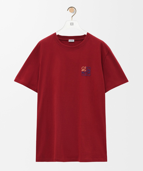 T-31109<br><b>LOEWE</b><br>로고 자수 코튼 티셔츠</b><br>[매장가-70만원대]