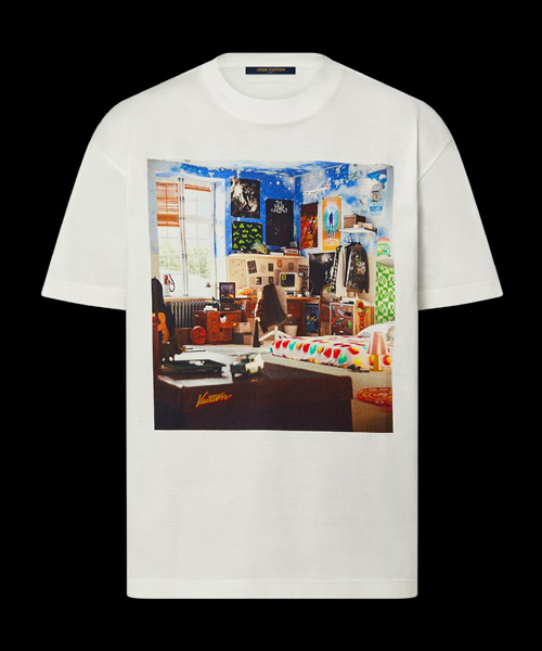 T-31139<br><b>LOUIS VUITTON</b><br>프린트 코튼 티셔츠</b><br>[매장가-150만원대]