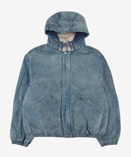 JK-24671<br><b>SUPREME</b><br>포우 셔링 라인드 봄버 데님 자켓</b><br>[매장가-100만원대]