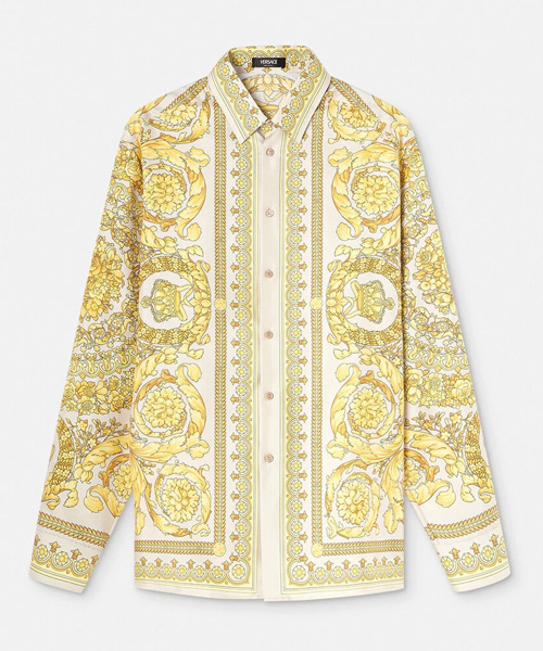 S-5595<br><b>VERSACE</b><br>바로코 실크 셔츠</b><br>[매장가-170만원대]