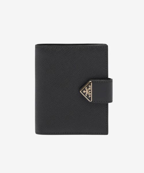 A-43439<br><b>PRADA</b><br>사피아노 스무스 레더 반지갑</b><br>[매장가-90만원대]