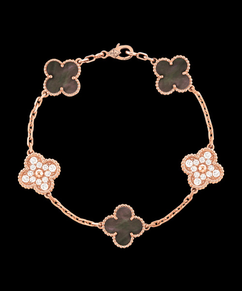 A-43273<br><b>VAN CLEEF & ARPELS</b><br>빈티지 알함브라 브레이슬릿</b><br>[매장가-700만원대]