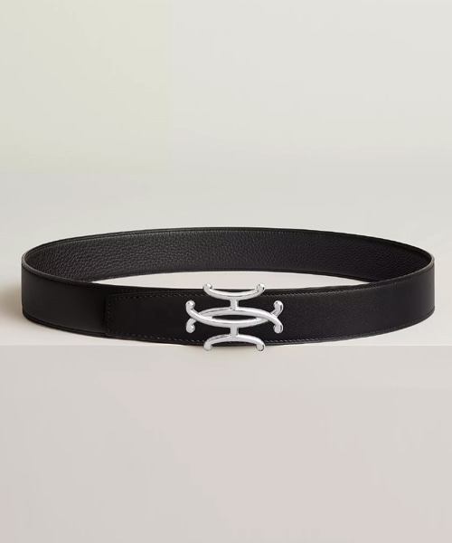 A-43345<br><b>HERMES</b><br>NEO LIFT 벨트 버클 & 리버서블 가죽 스트랩</b><br>[매장가-150만원대]