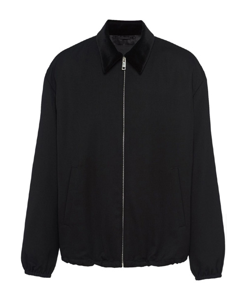 JK-24742<br><b>PRADA</b><br>벨벳 칼라 울 자켓</b><br>[매장가-390만원대]