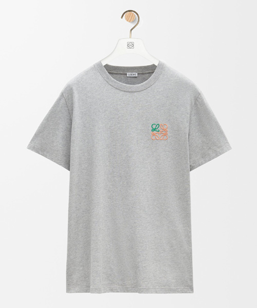 T-31108<br><b>LOEWE</b><br>로고 자수 코튼 티셔츠</b><br>[매장가-70만원대]
