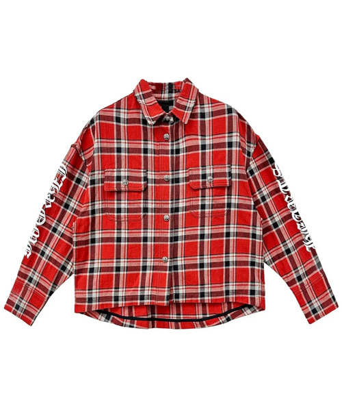 S-5577<br><b>CHROME HEARTS</b><br>페이디드 플란넬 셔츠</b><br>[매장가-700만원대]