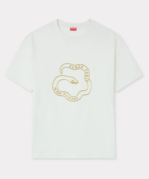 T-31187<br><b>KENZO</b><br>스네이크 로고 자수 코튼 티셔츠</b><br>[매장가-30만원대]