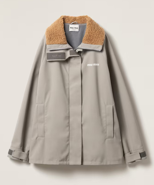 JK-24704<br><b>MIU MIU</b><br>코듀라 블루종 재킷</b><br>[매장가-500만원대]