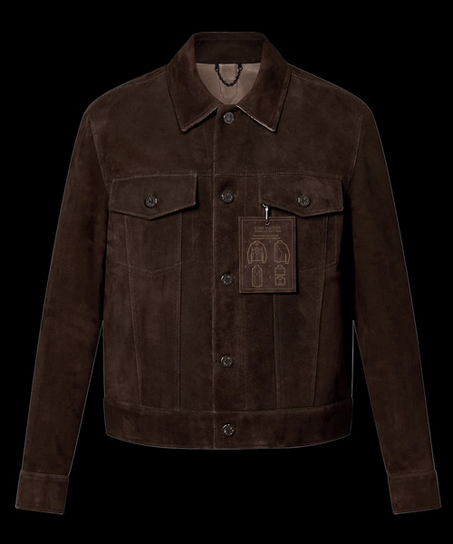JK-24738<br><b>LOUIS VUITTON</b><br>스웨이드 데님 재킷</b><br>[매장가-670만원대]