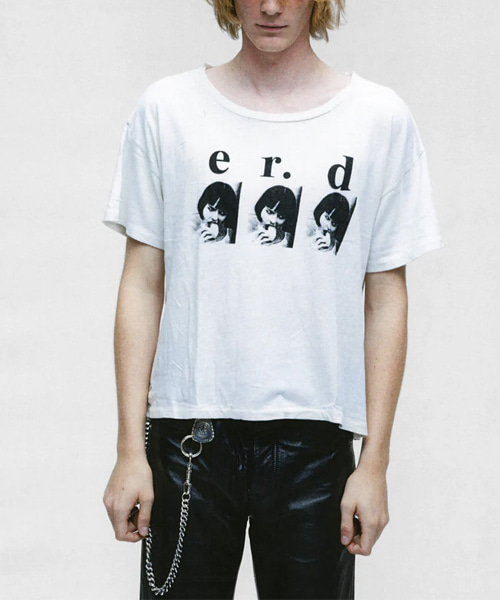 T-31271<br><b>ENFANTS RICHES DÉPRIMÉS</b><br>그래픽 프린트 코튼 티셔츠</b><br>[매장가-90만원대]