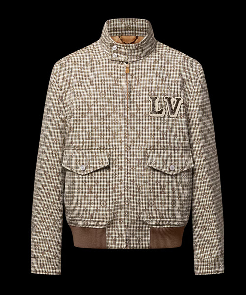 JK-24760<br><b>LOUIS VUITTON</b><br>모노그램 울 해링턴 블루종</b><br>[매장가-560만원대]
