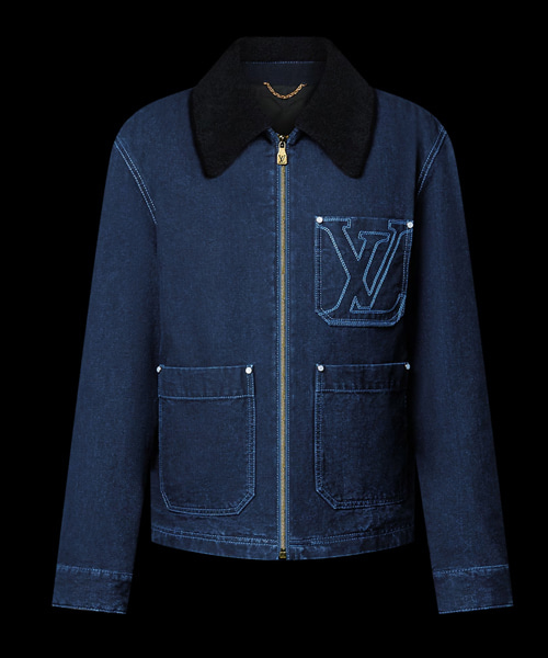 JK-24731<br><b>LOUIS VUITTON</b><br>윈터리 워크웨어 데님 재킷</b><br>[매장가-490만원대]