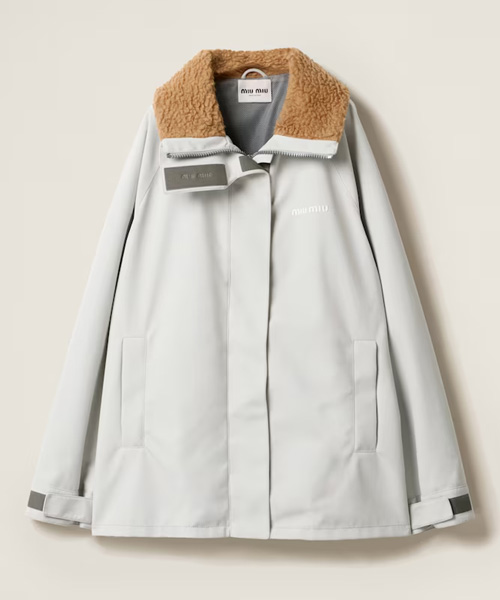 JK-24705<br><b>MIU MIU</b><br>코듀라 블루종 재킷</b><br>[매장가-500만원대]