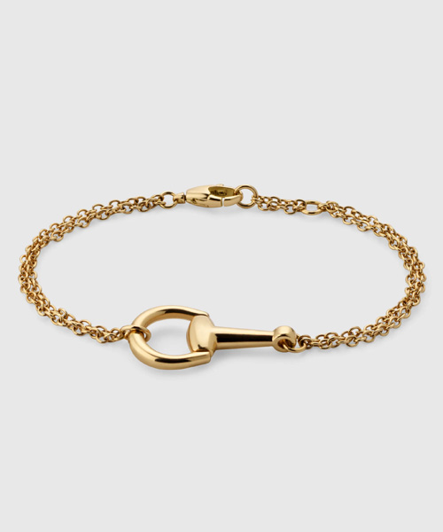 A-43328<br><b>GUCCI</b><br>홀스빗 체인 팔찌</b><br>[매장가-480만원대]
