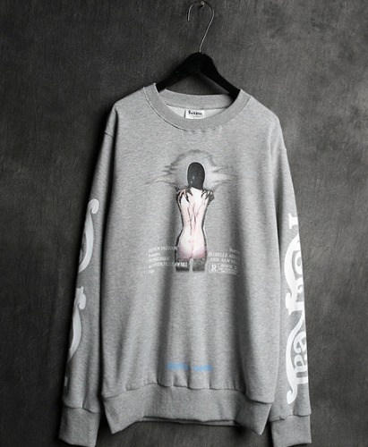 T-8936<br>OW LOGO PRINTING MTM<br>Color : gray/black<br>Material : cotton