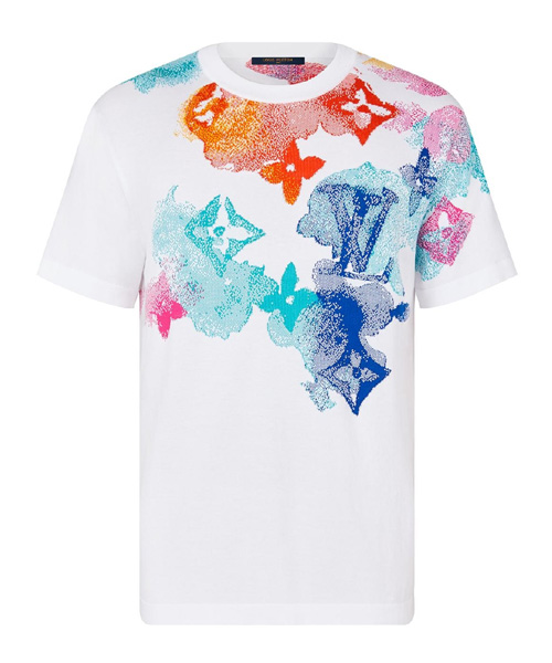 T-31380<br><b>LOUIS VUITTON</b><br>모노그램 숏 슬리브 코튼 티셔츠</b><br>[매장가-130만원대]