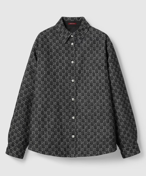 S-5616<br><b>GUCCI</b><br>리버서블 울 GG 데님 셔츠</b><br>[매장가-560만원대]