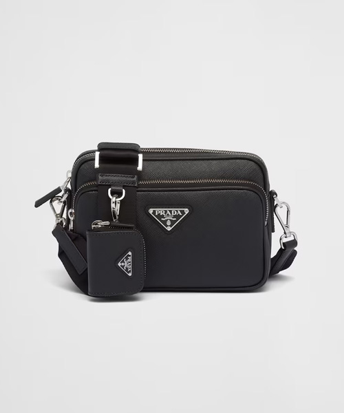 A-43475<br><b>PRADA</b><br>사피아노 가죽 숄더 백</b><br>[매장가-420만원대]