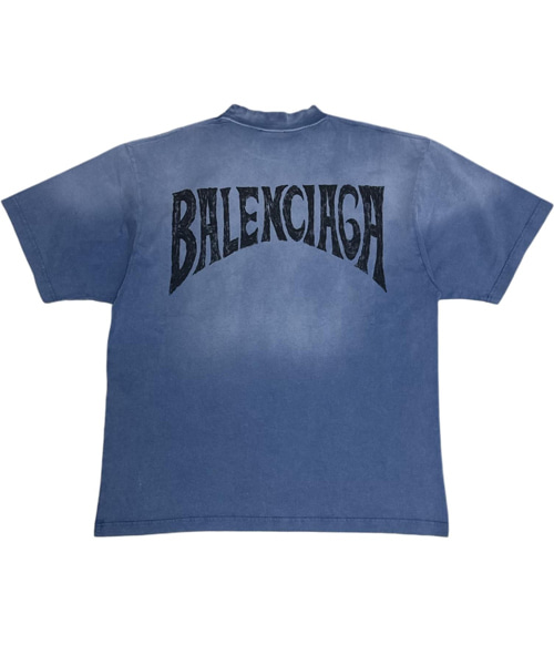 T-31321<br><b>BALENCIAGA</b><br>백 로고 코튼 티셔츠</b><br>[매장가-90만원대]