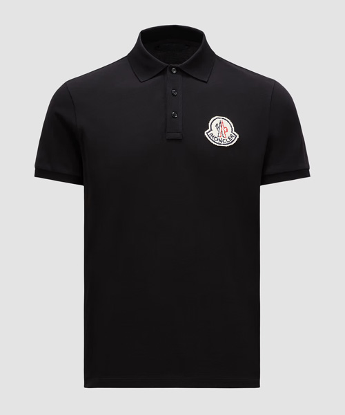 T-31409<br><b>MONCLER</b><br>픽셀 로고 코튼 피케 폴로 셔츠</b><br>[매장가-70만원대]