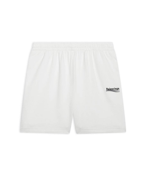 P-16280<br><b>BALENCIAGA</b><br>폴리티컬 캠페인 스웨트 쇼츠</b><br>[매장가-120만원대]