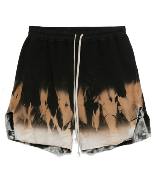 P-16270<br><b>RICK OWENS</b><br>그래픽 프린트 밴딩 쇼츠</b><br>[매장가-60만원대]