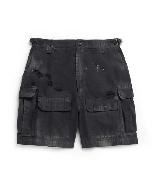 P-16271<br><b>BALENCIAGA</b><br>데미지 워싱 카고 쇼츠</b><br>[매장가-250만원대]