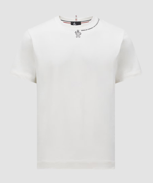 T-31415<br><b>MONCLER</b><br>로고 프린트 코튼 티셔츠</b><br>[매장가-50만원대]