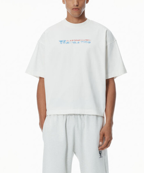 T-31428<br><b>ALEXANDER WANG</b><br>로고 프린트 코튼 티셔츠</b><br>[매장가-40만원대]