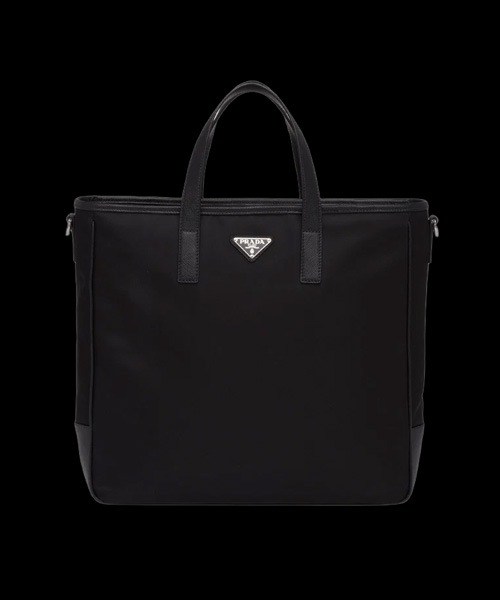 A-43621<br><b>PRADA</b><br>리나일론 및 사피아노 레더 토트백</b><br>[매장가-270만원대]