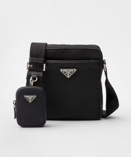 A-43620<br><b>PRADA</b><br>리나일론 및 사피아노 숄더백</b><br>[매장가-270만원대]