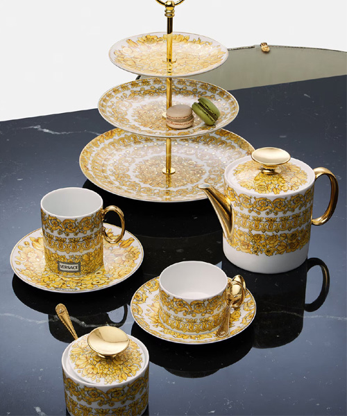 A-43664<br><b>VERSACE</b><br>MEDUSA RHAPSODY 식기 세트</b><br>[매장가-900만원대]