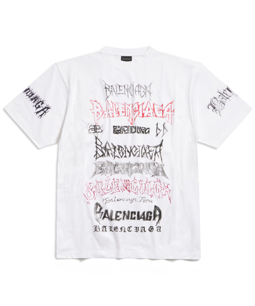 T-31444<br><b>BALENCIAGA</b><br>DIY 메탈 코튼 티셔츠</b><br>[매장가-100만원대]