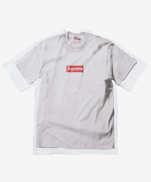 T-31449<br><b>SUPREME x MAISON MARGIELA</b><br>박스 로고 코튼 티셔츠</b><br>[매장가-10만원대]