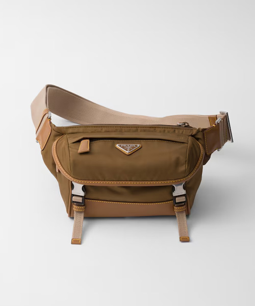 A-43618<br><b>PRADA</b><br>리나일론 및 가죽 숄더백</b><br>[매장가-310만원대]