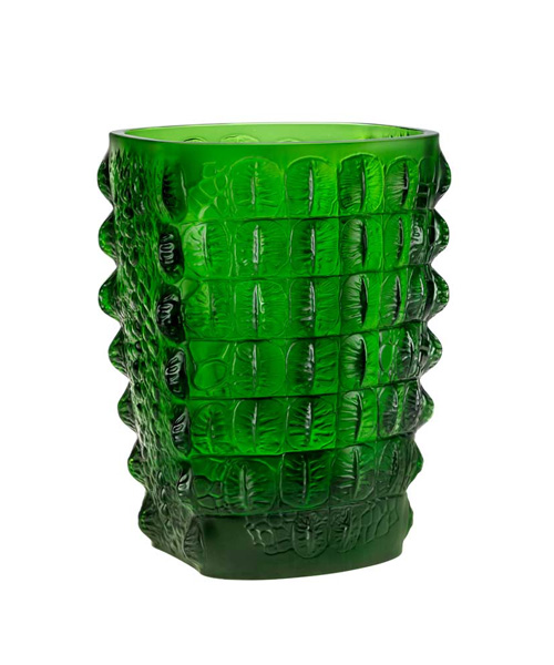 A-43663<br><b>LALIQUE</b><br>크로코 꽃병</b><br>[매장가-470만원대]